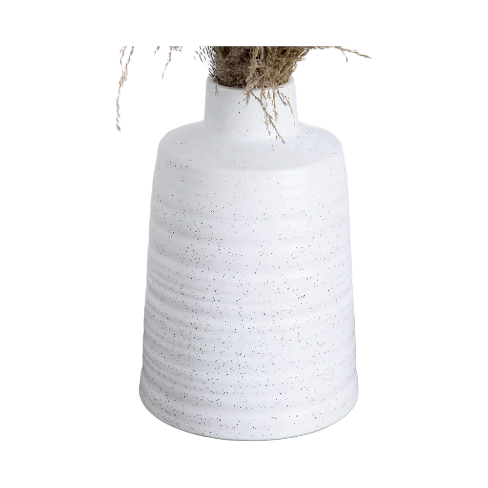 30" Desert Whisper - Dried Natural Pampas in Ceramic Vase - Image 5