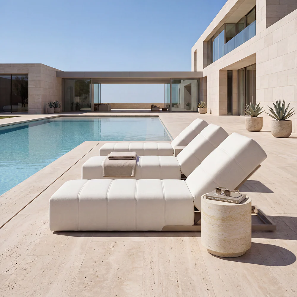 Alma Outdoor Deck Chair - Image 2