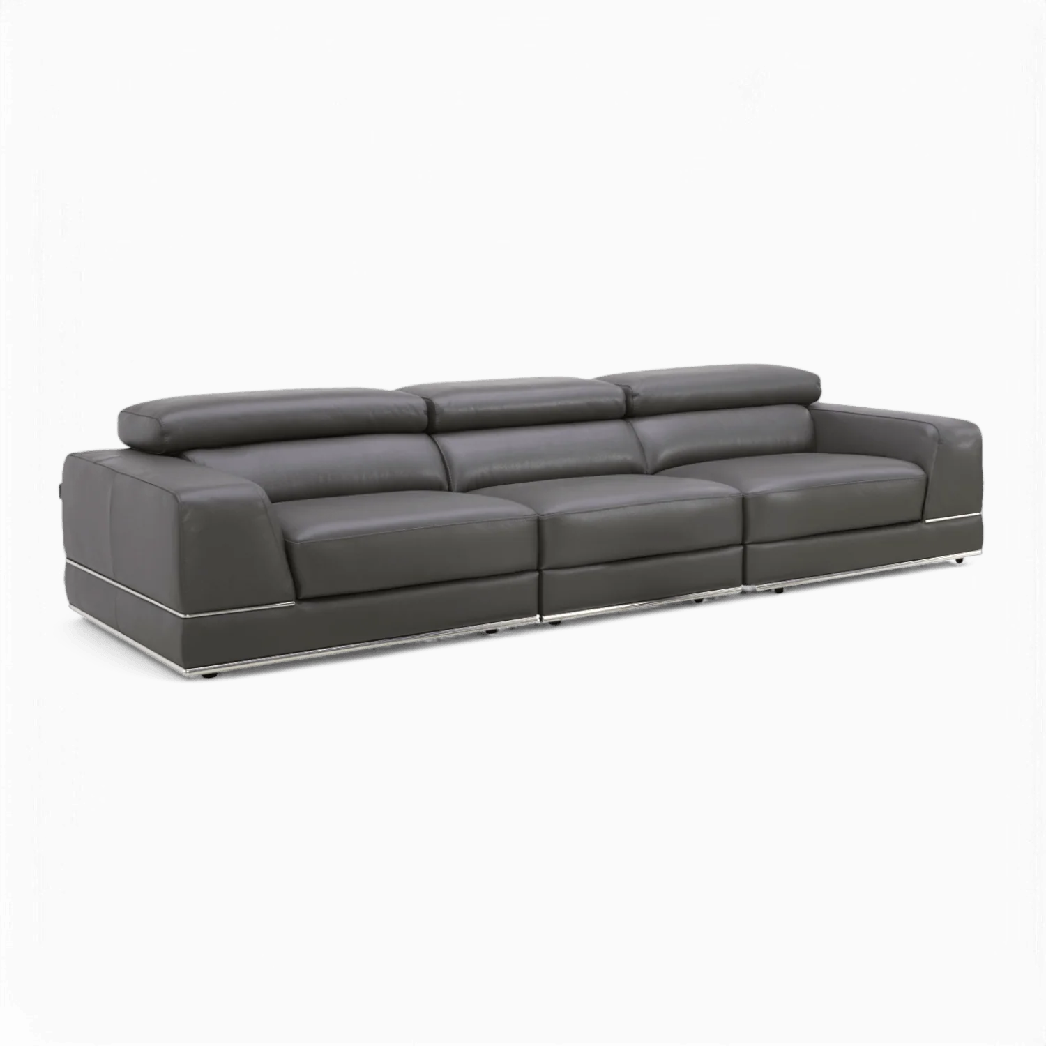 Amadeo 3-Piece Modular Sofa Elephant Gray - Image 3