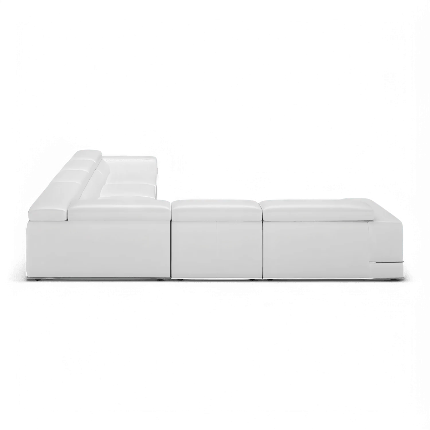 Amadeo Extended Modular Sectional Sofa White - Image 5