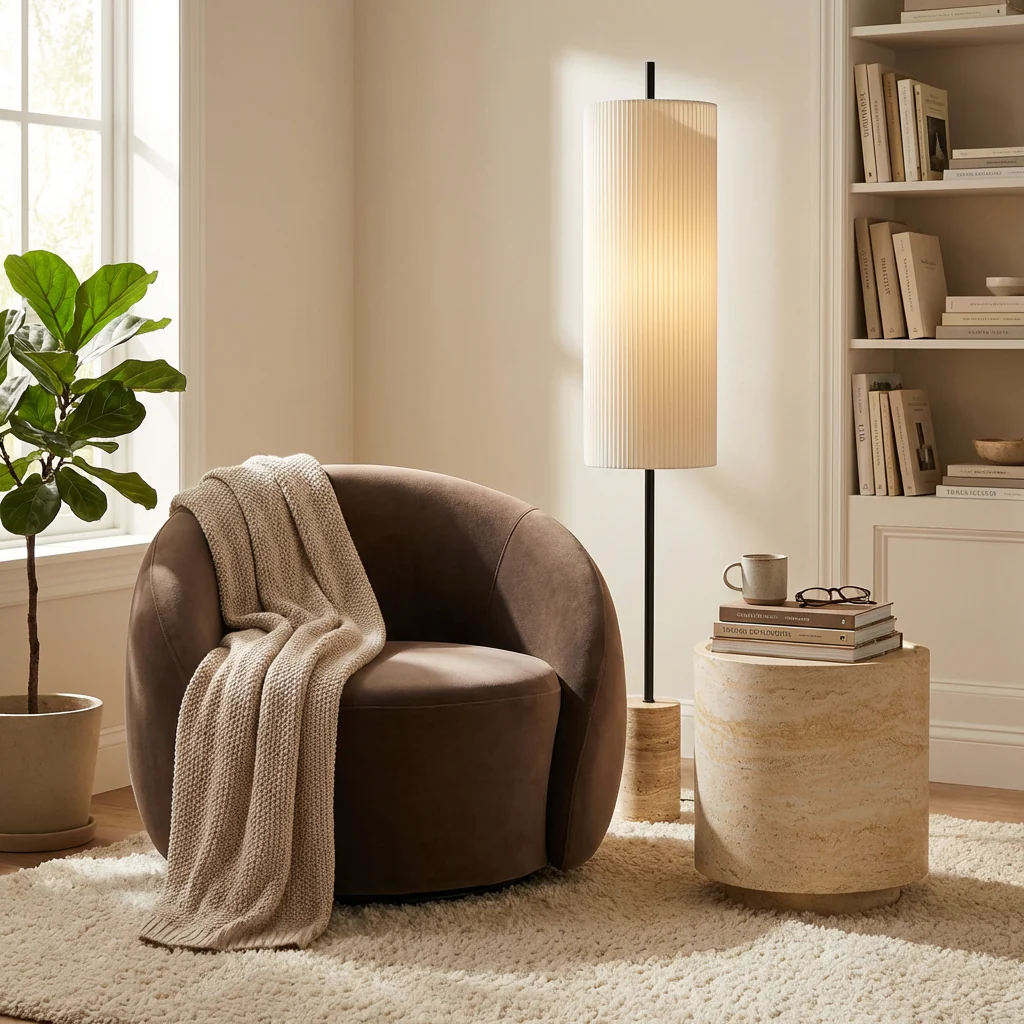 Amarys Lounge Chair Dark Brown - Image 2
