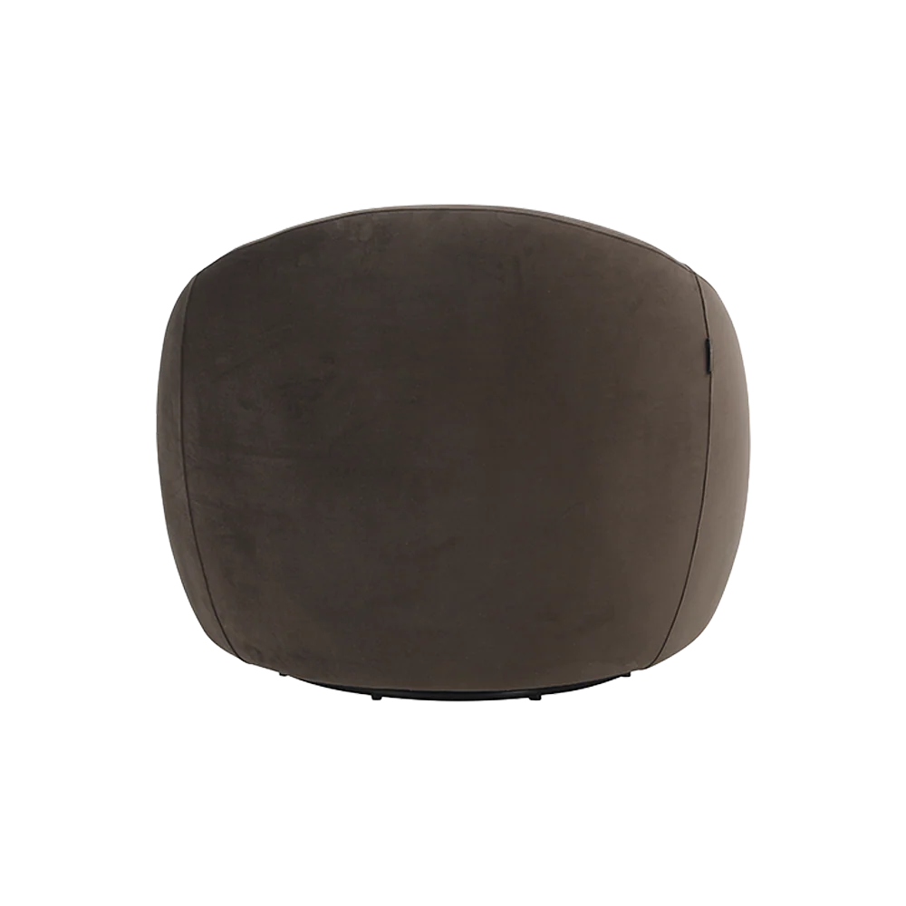 Amarys Lounge Chair Dark Brown - Image 6