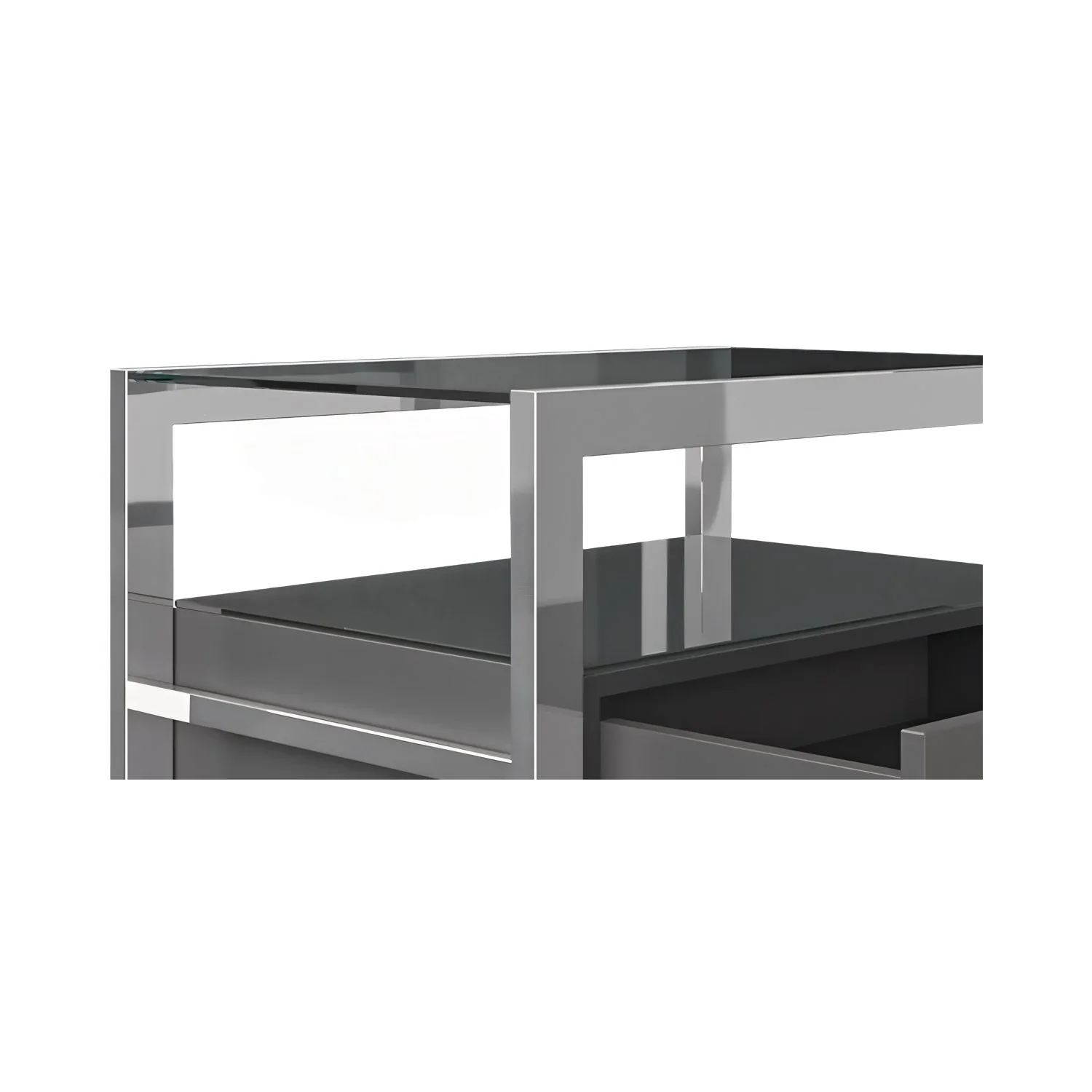 Bari Nightstand Gray - Image 5