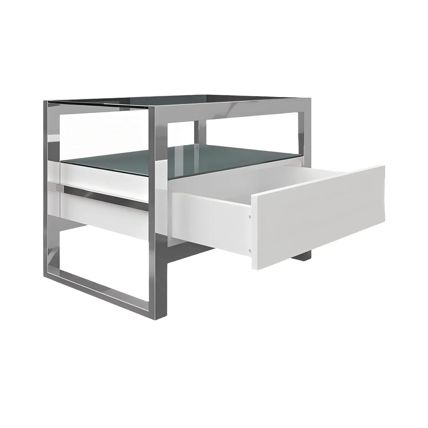 Bari Nightstand White - Image 2