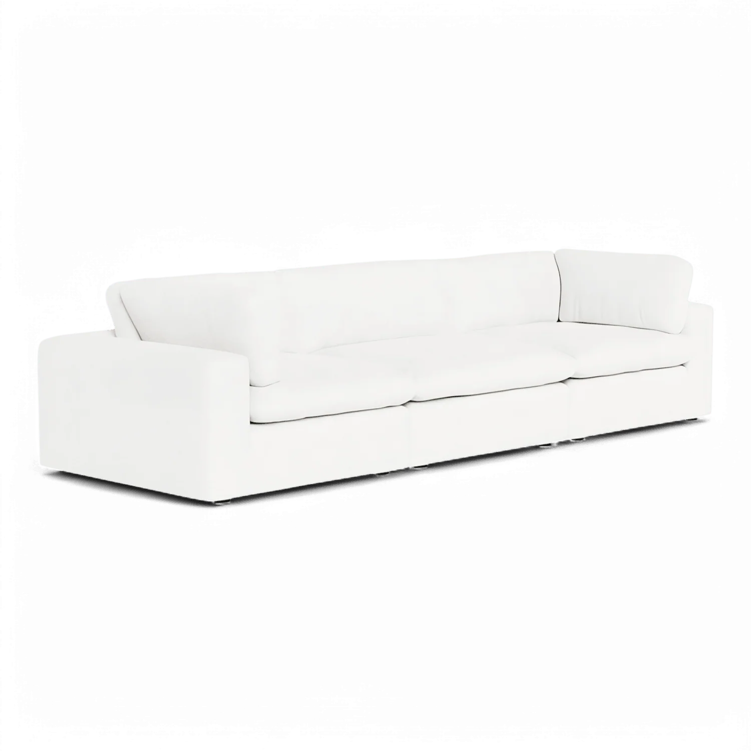 Bloom 3-Piece Modular Sofa White - Image 3