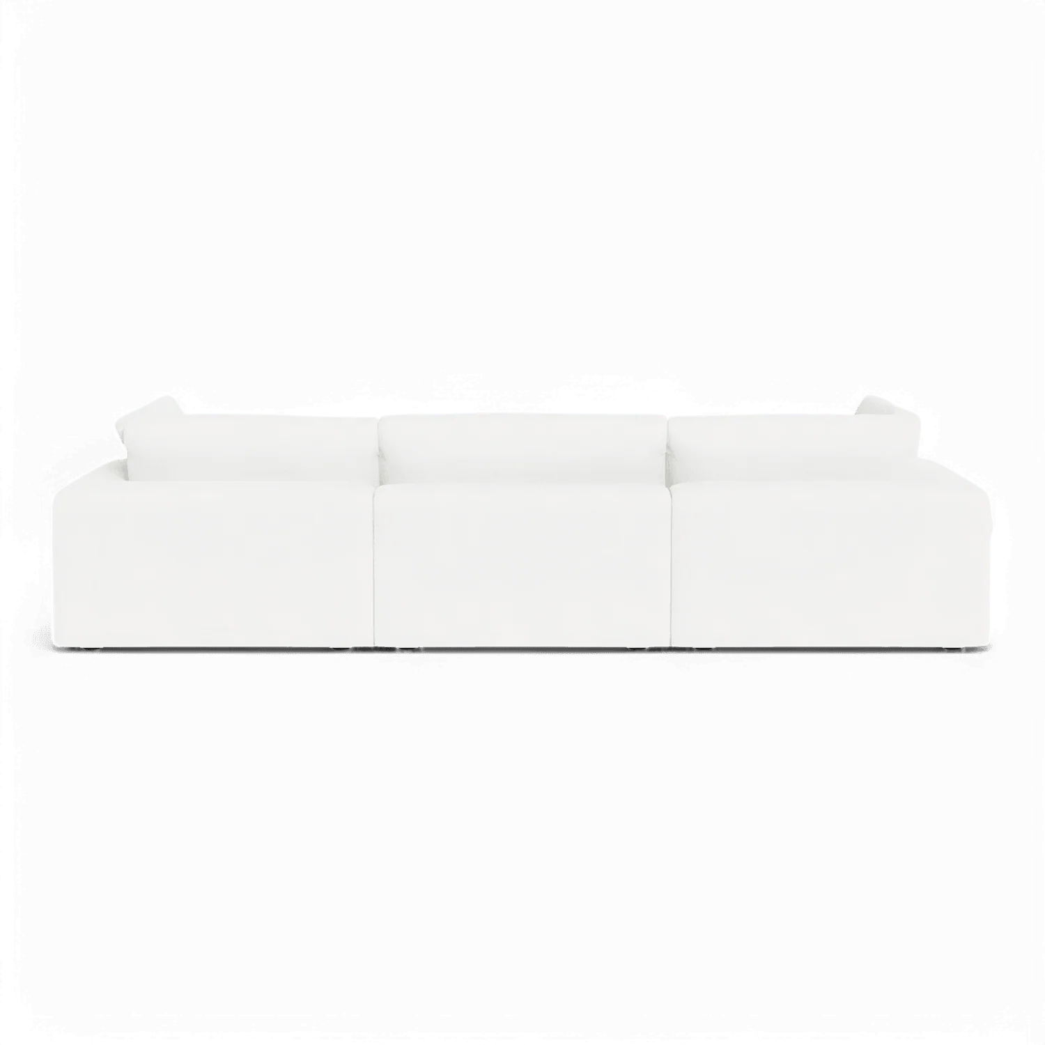 Bloom 3-Piece Modular Sofa White - Image 5