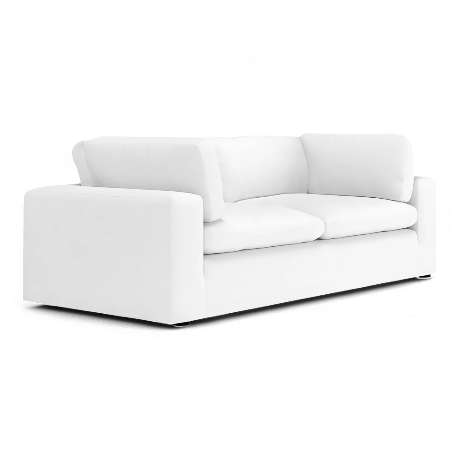 Bloom 3 Seater Sofa White - Image 3