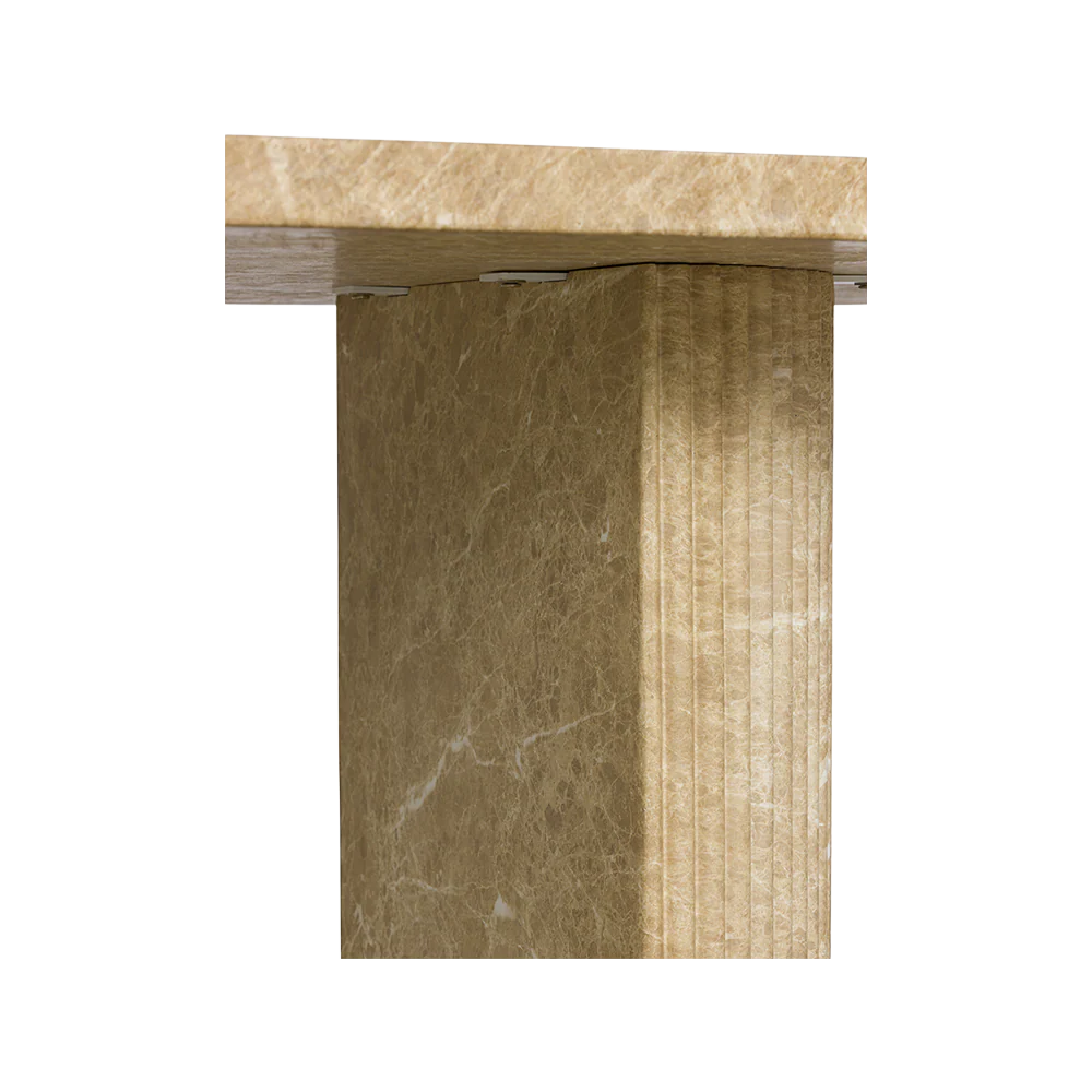 Bloom Dining Table Gold Marble - Image 10