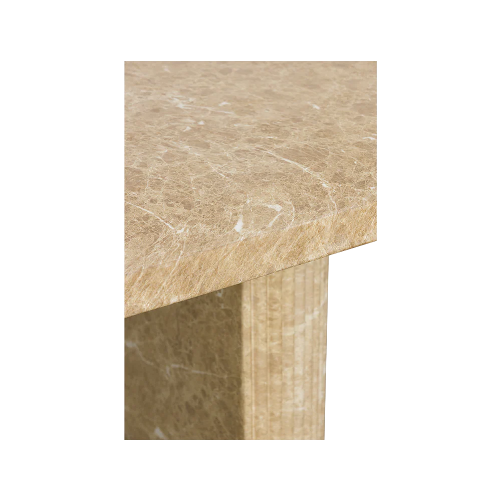 Bloom Dining Table Gold Marble - Image 8