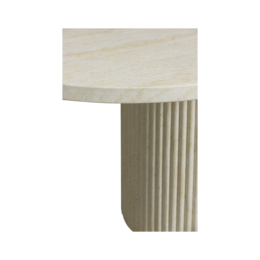 Bloom Dining Table Travertine - Image 8