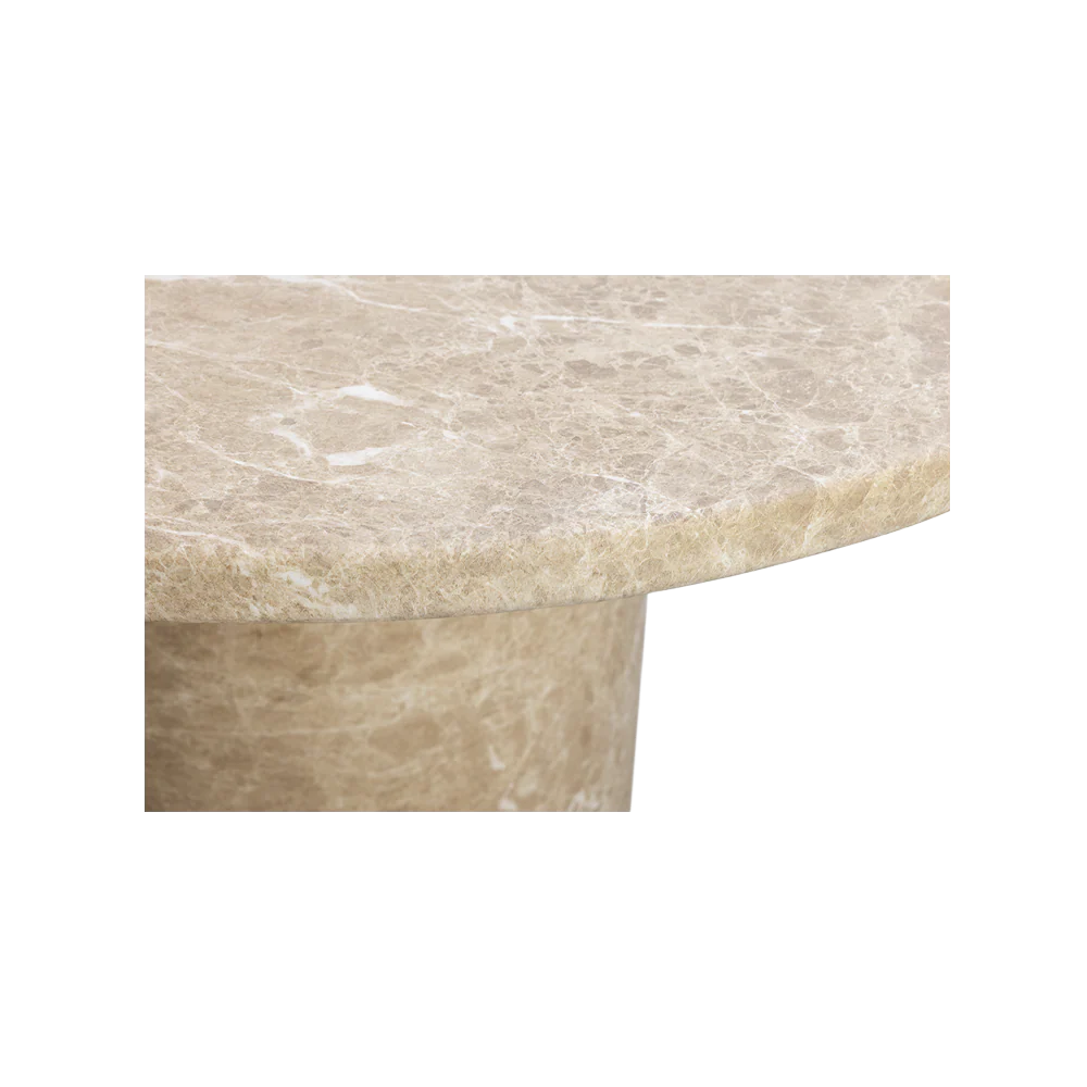 Bloom Round Dining Table Gold Marble - Image 7