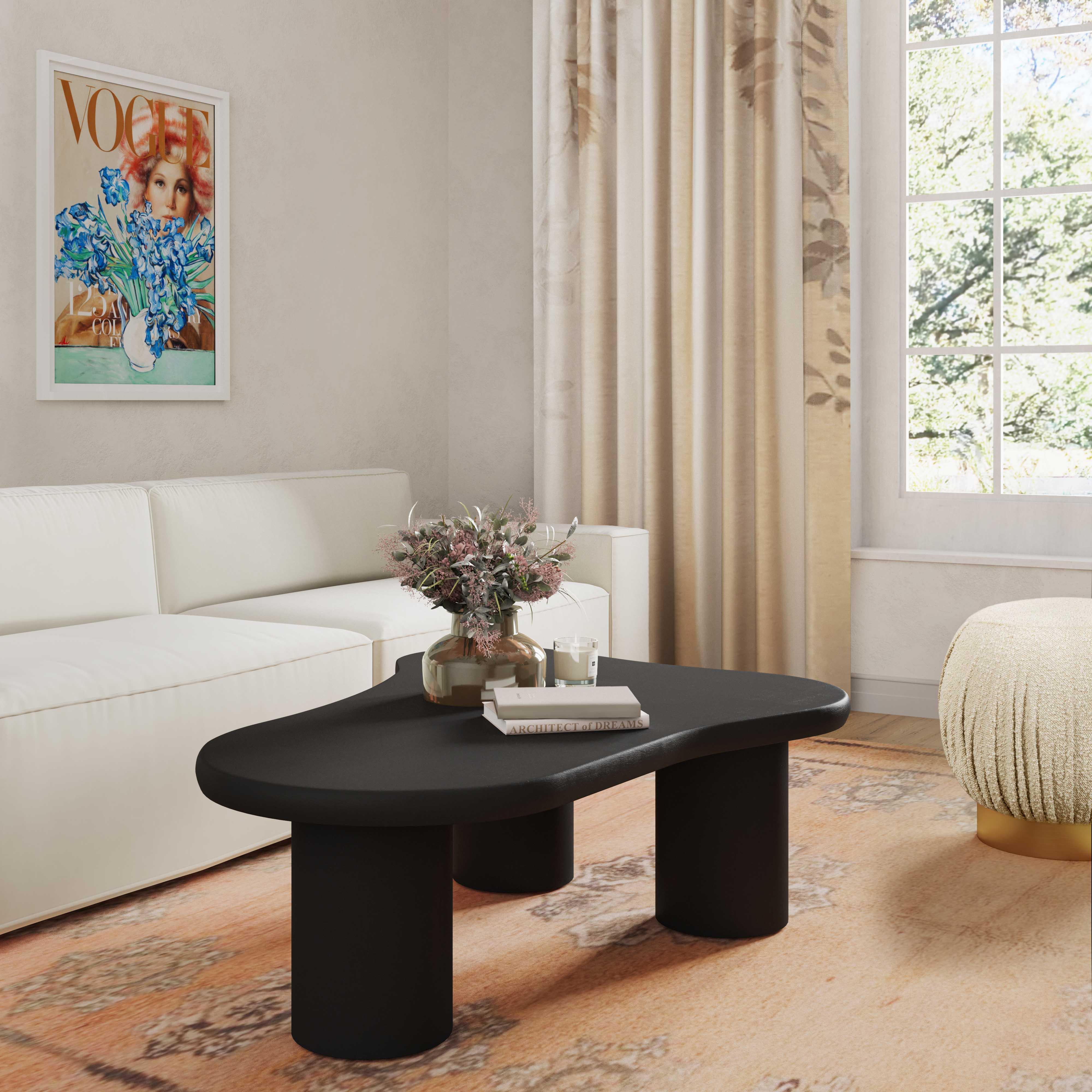Breeze Black Coffee Table - Image 2