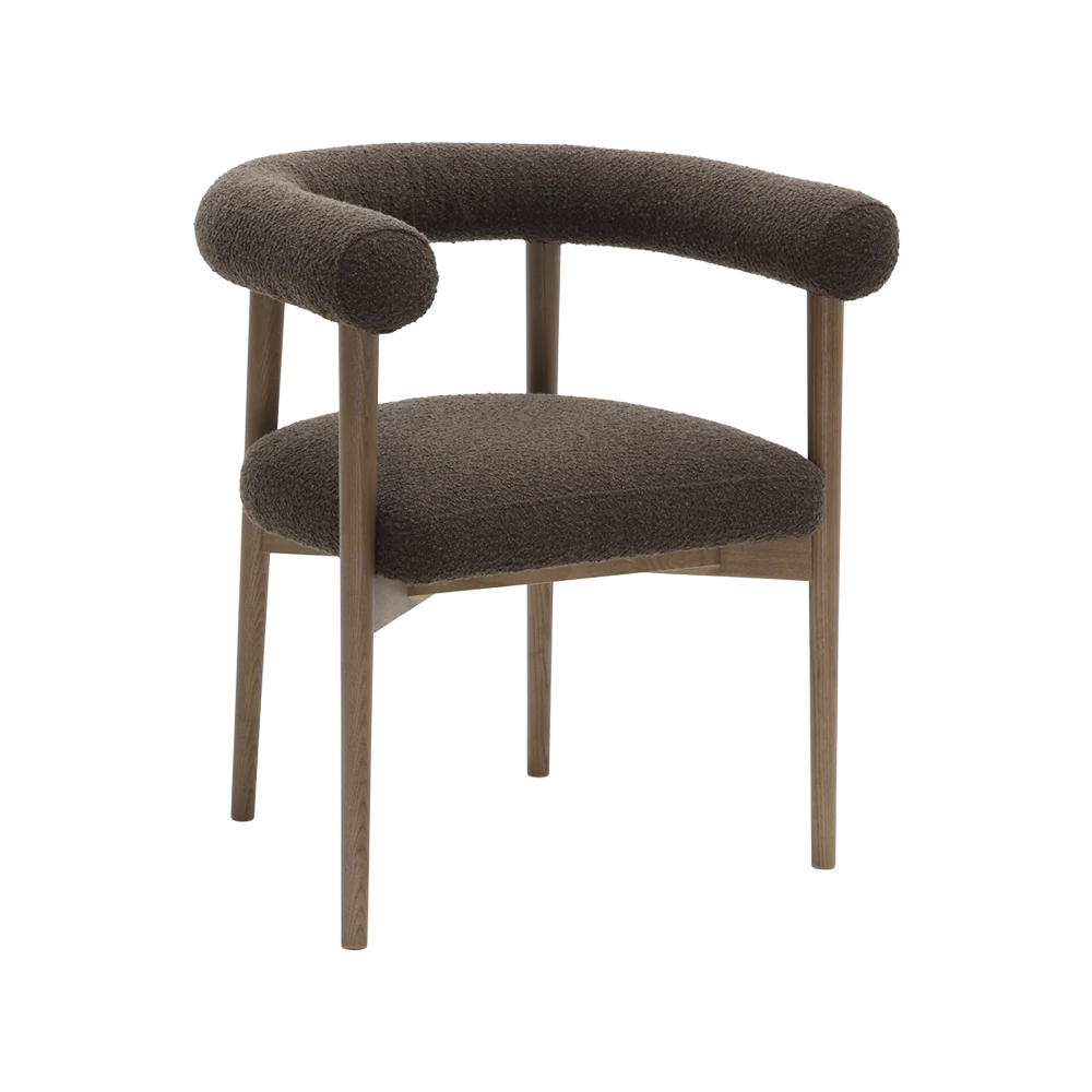 Bruna Dining Chair Brown - Image 3