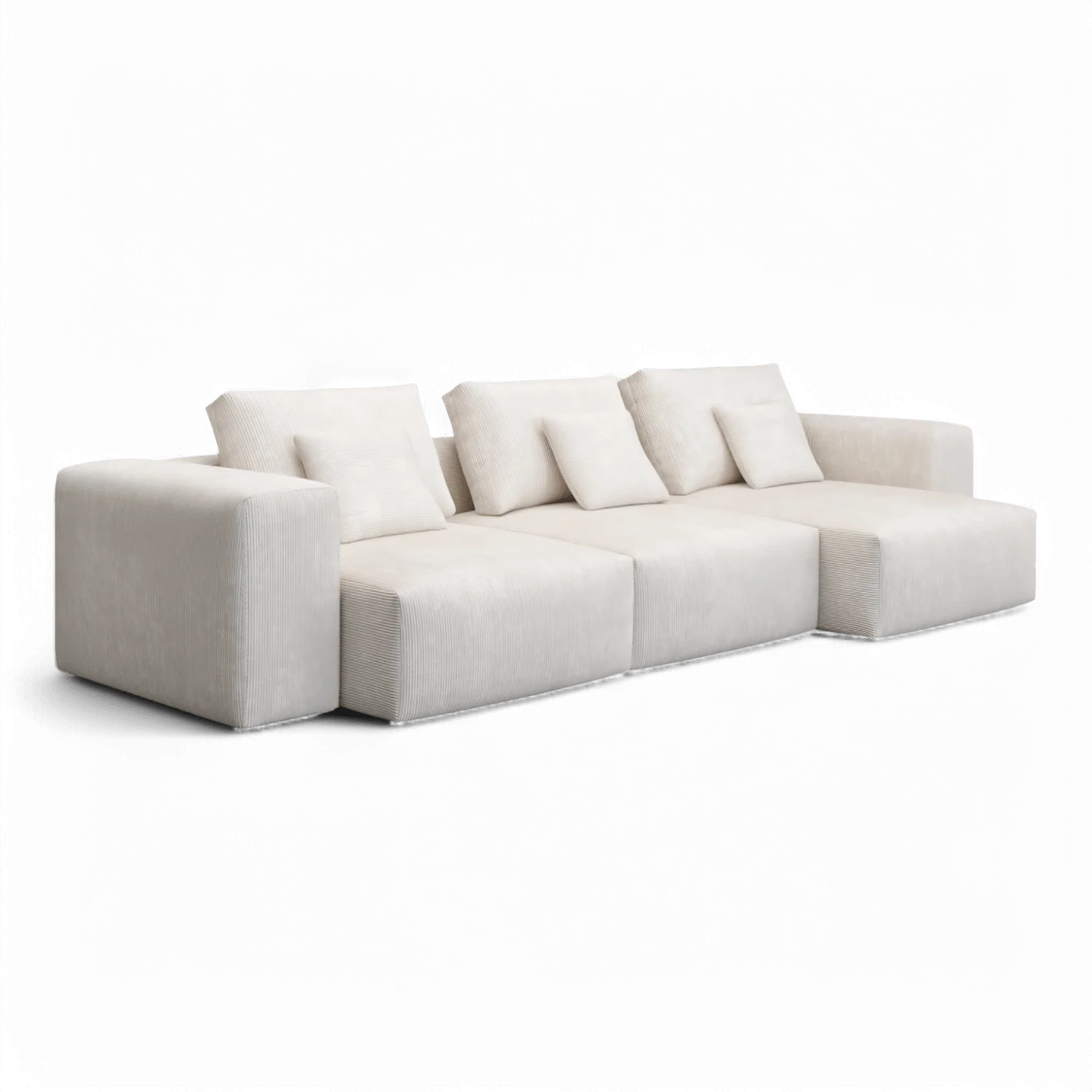 Cielo Sectional Sofa Ivory - Image 3