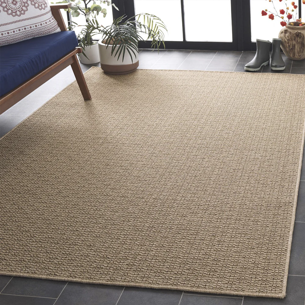 Coastal Outdoor Rug Beige (8' x 10') - Image 2