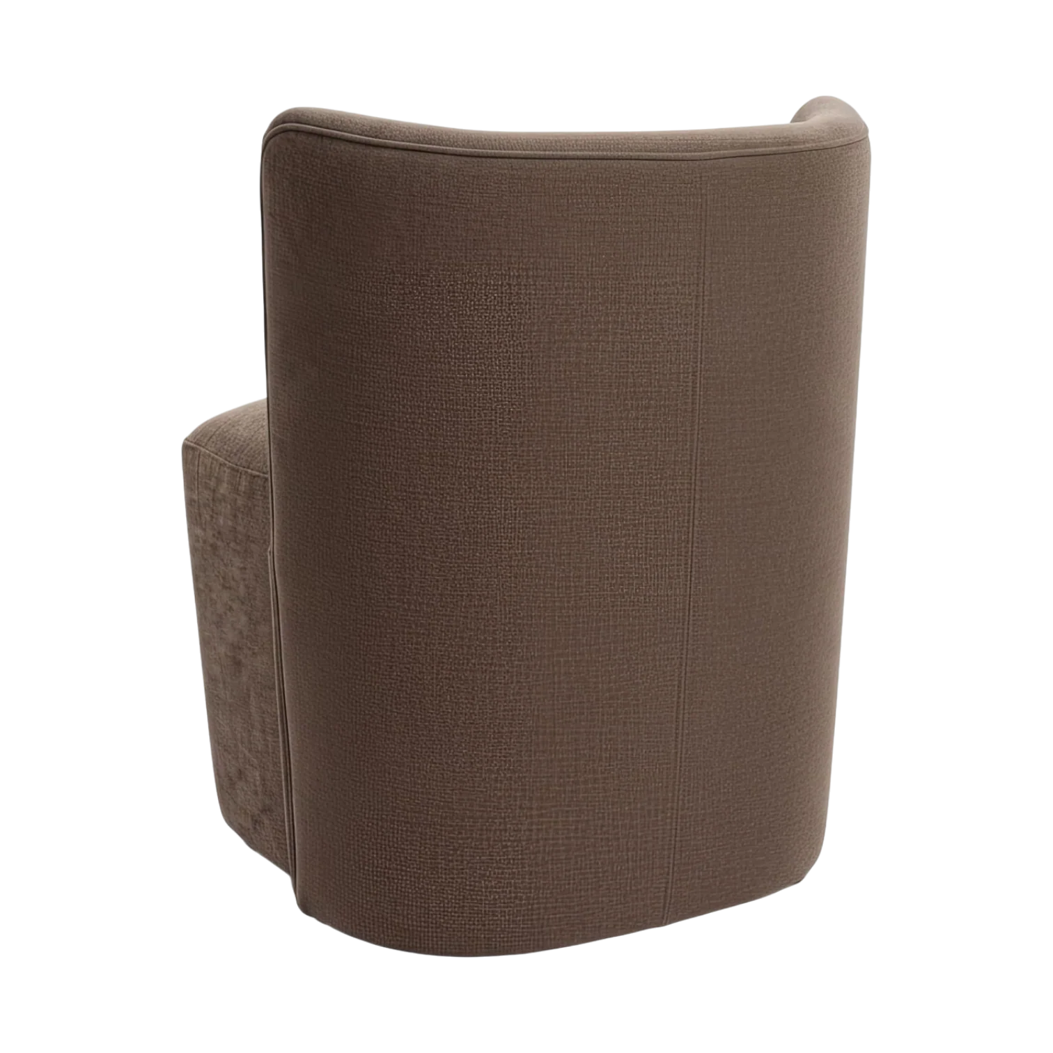 Cocora Dining Chair with Wheels Taupe - Image 4