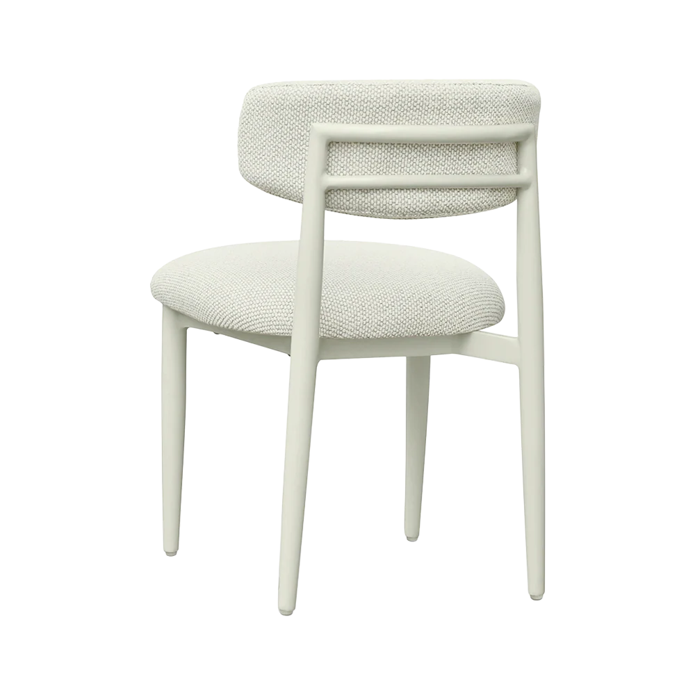 Dorine Outdoor Side Chair Cream - Image 4