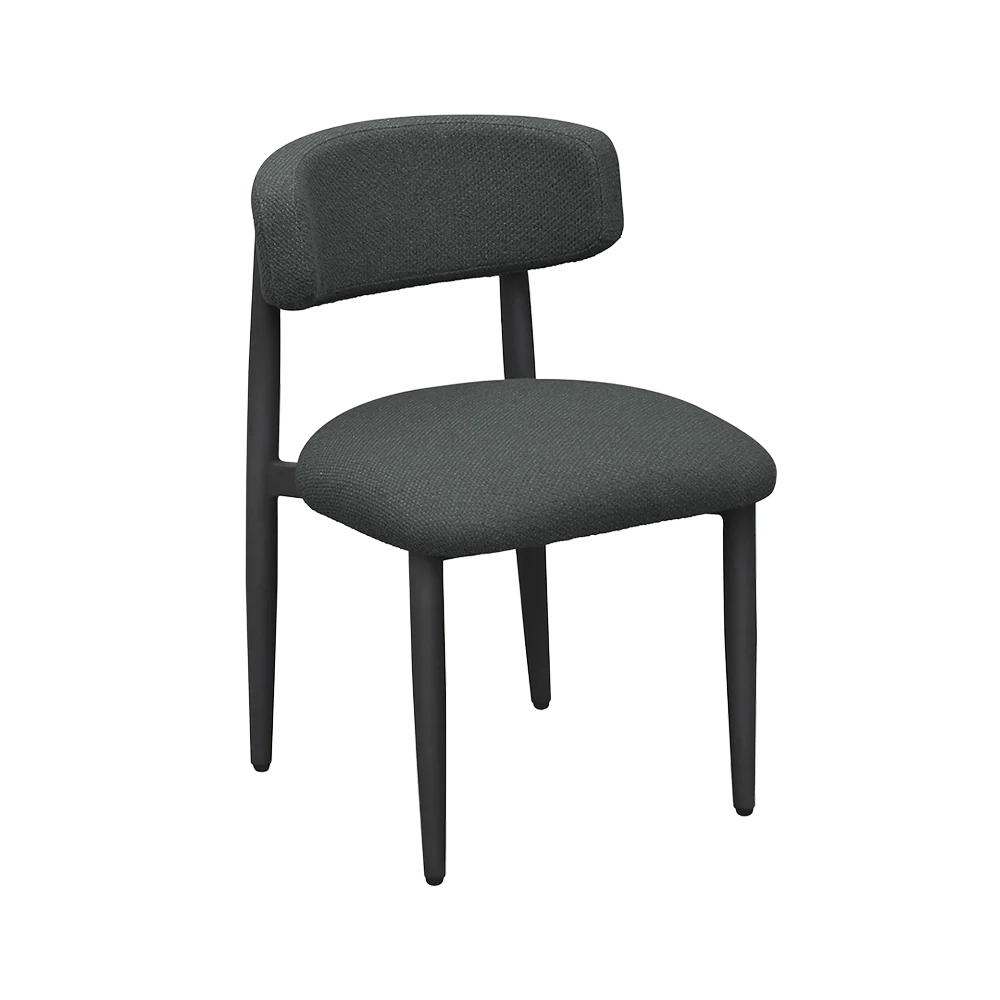 Dorine Outdoor Side Chair Black - Image 2