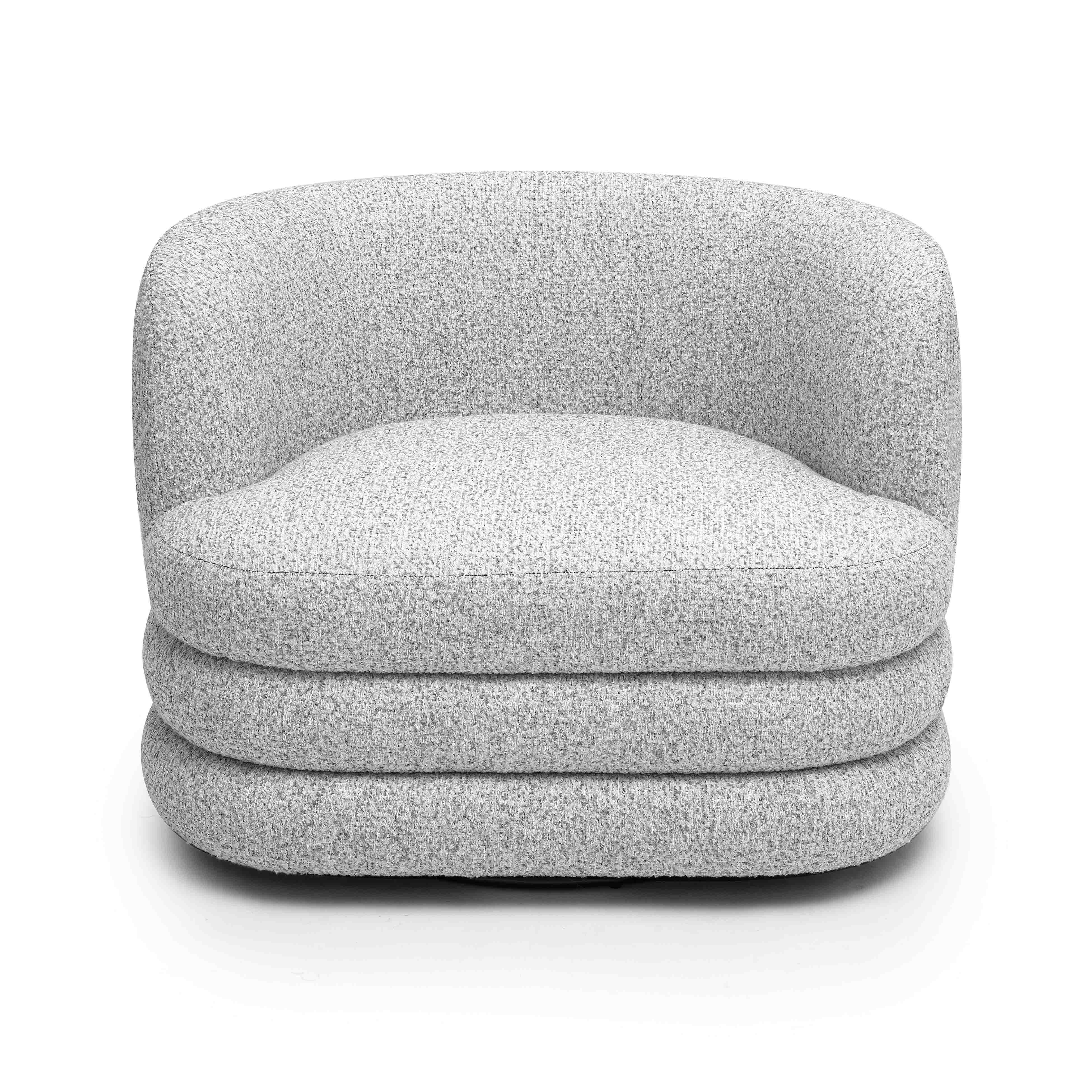 Eclipse Grey Lounge Chair - Image 3