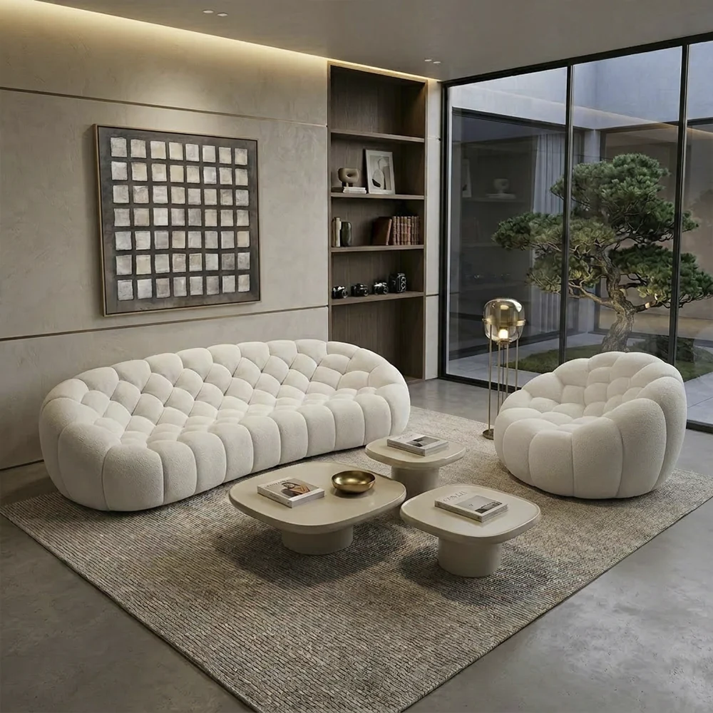 Eden Medium Coffee Table Beige - Image 5