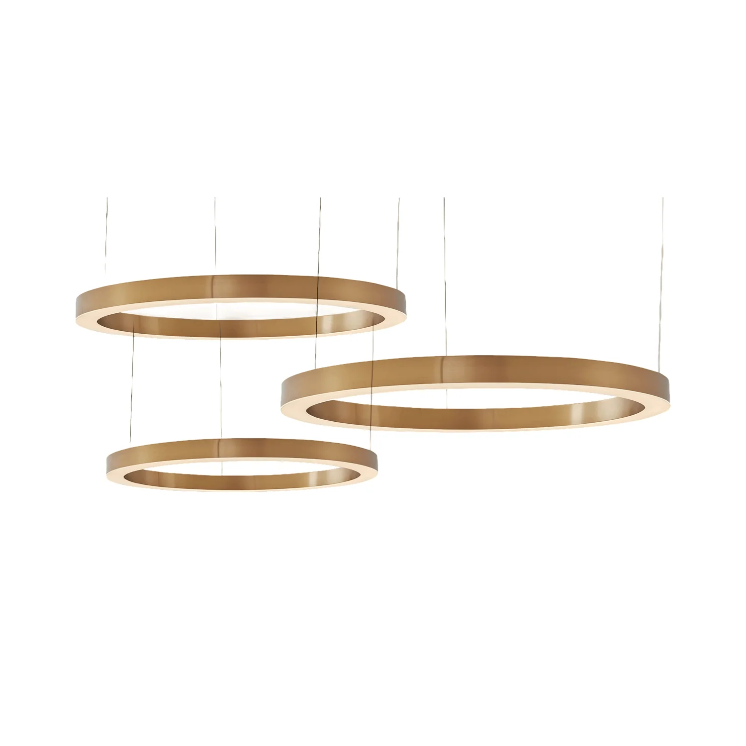 Helios Ceiling Lamp 39" Gold - Image 4