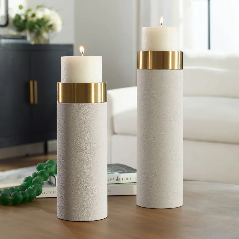 Ignis Candle Holders White - Image 3