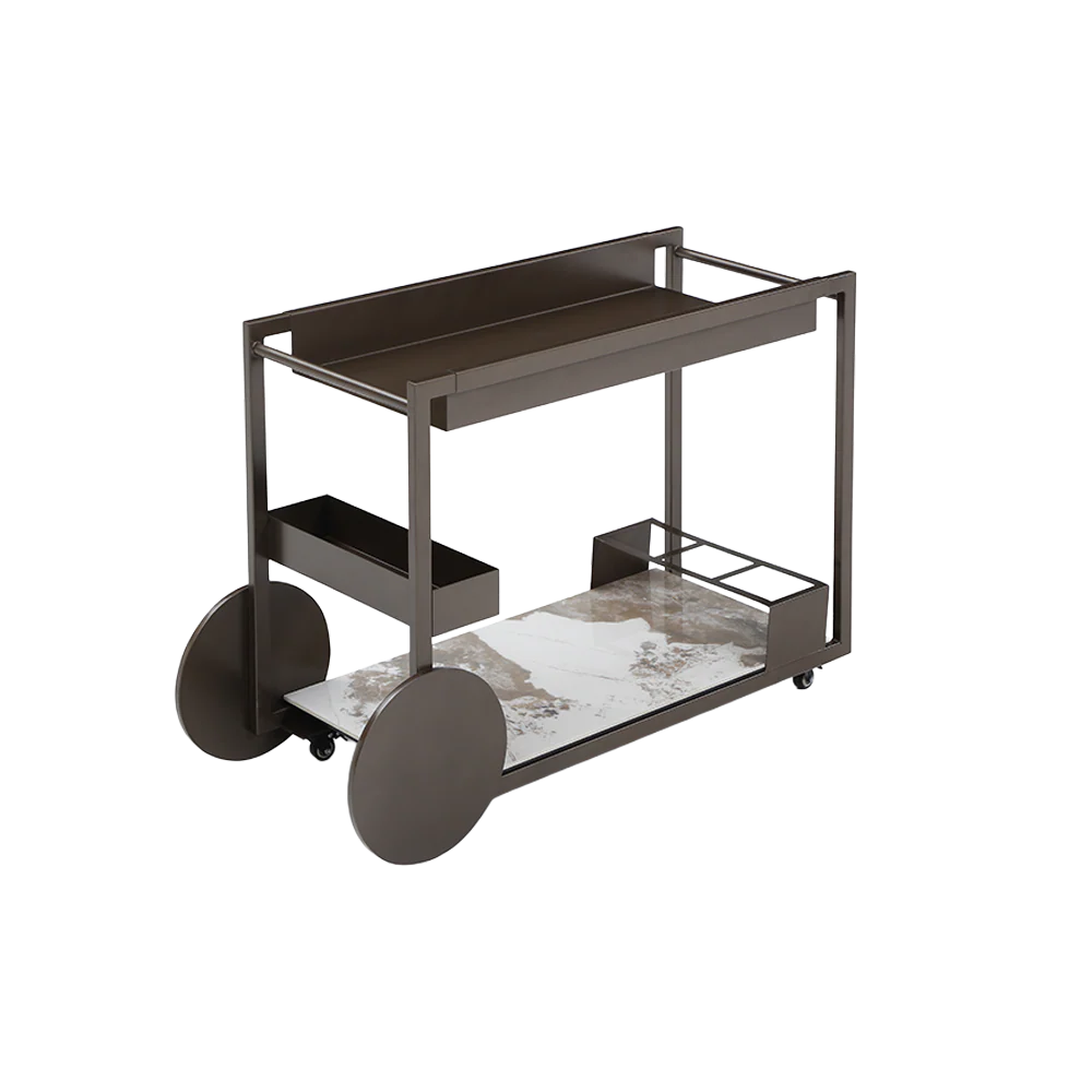 Marais Bar Cart Bronze - Image 3