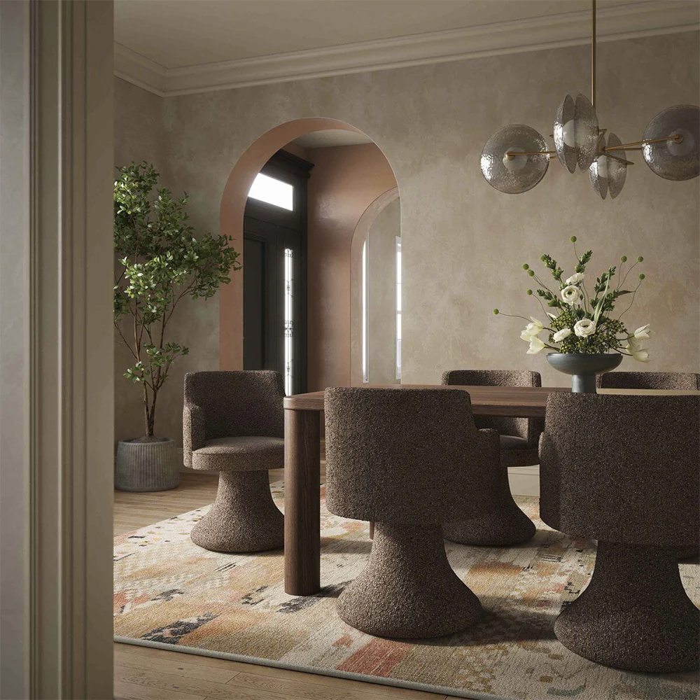 Mocha Brown Dining Chair - Image 2