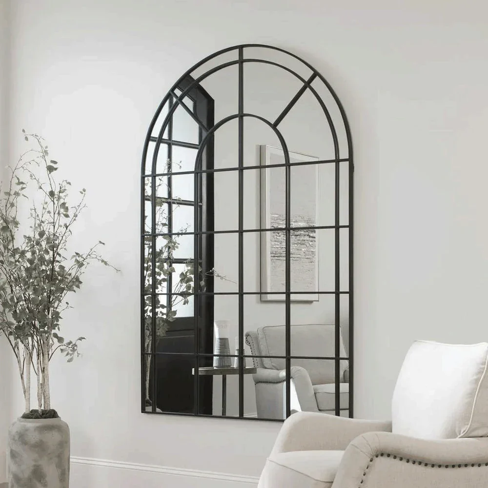 Monarch Arch Mirror Black - Image 5