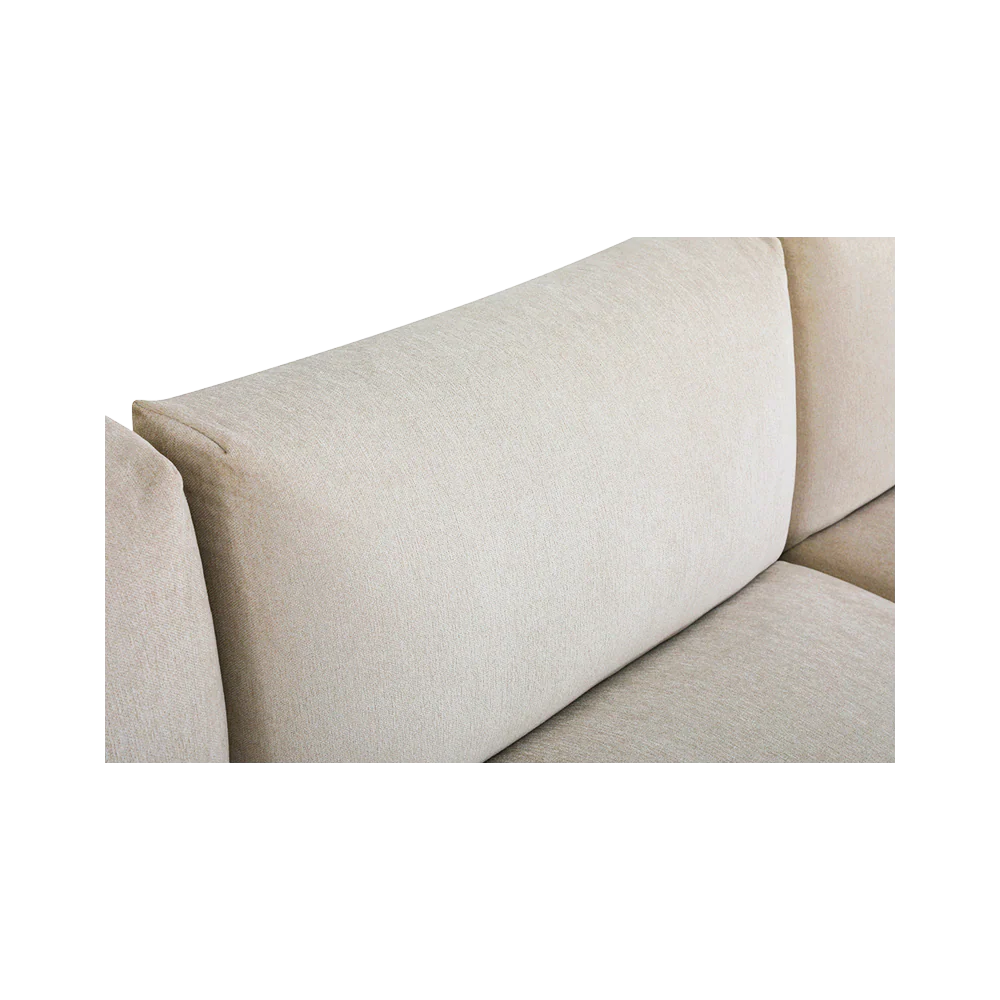 Monceau 3-Seater Sofa Beige - Image 5