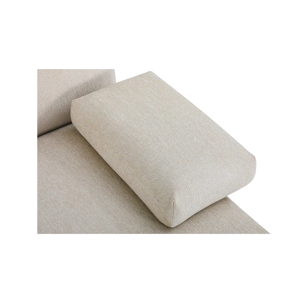 Monceau 3-Seater Sofa Beige - Image 6