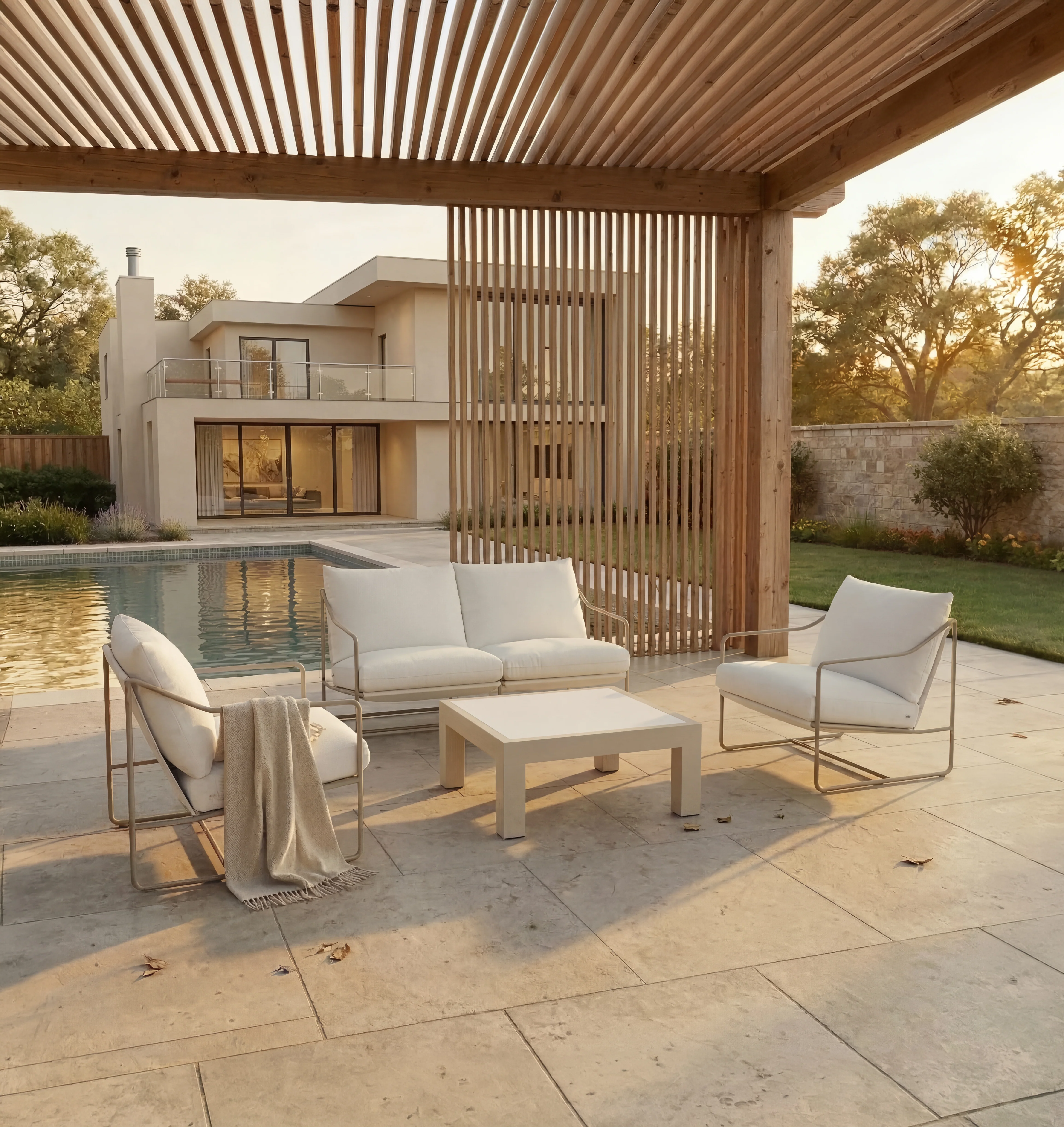 Naia Outdoor Coffee Table - Image 5