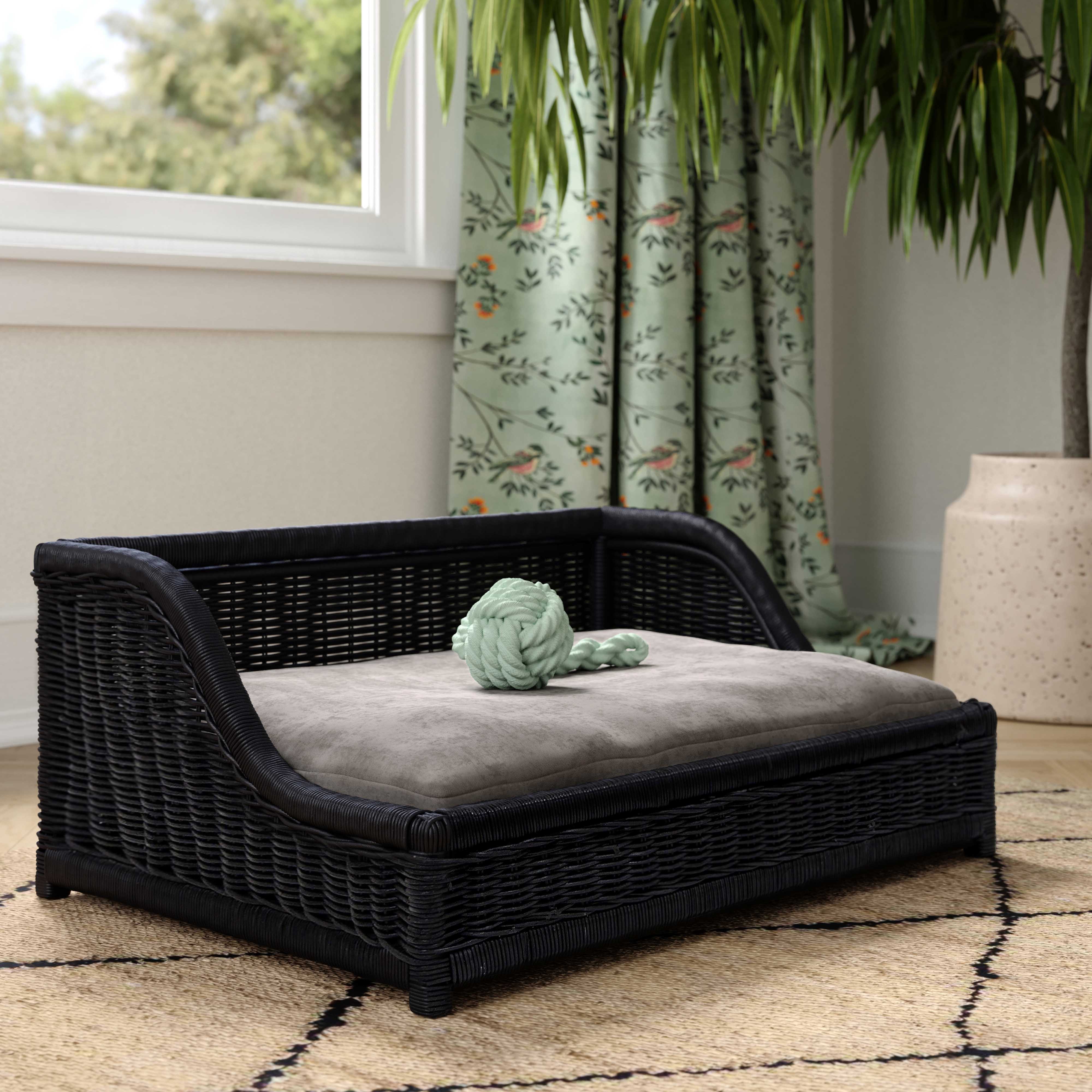 Nala Black Small Pet Bed - Image 2