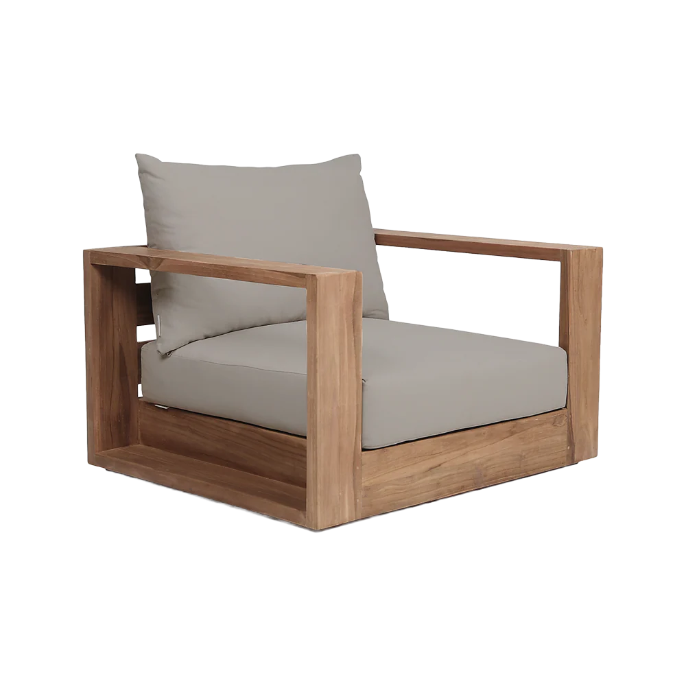 Neroli Outdoor Lounge Chair Gray - Image 3