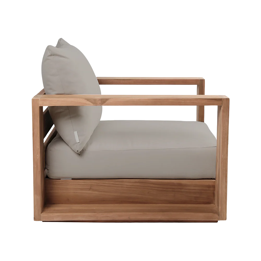 Neroli Outdoor Lounge Chair Gray - Image 4