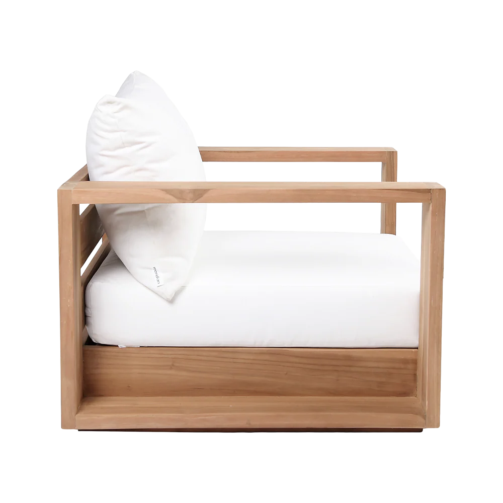 Neroli Outdoor Lounge Chair White - Image 4