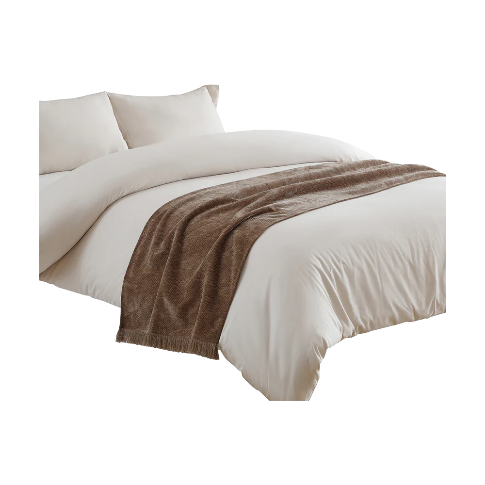 Nest Throw Chocolate Brown - Image 2