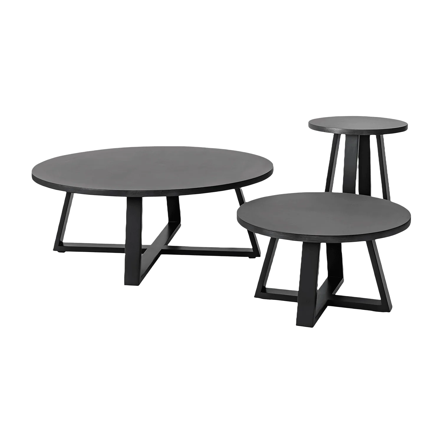 Nicola Coffee Table Black Small - Image 3