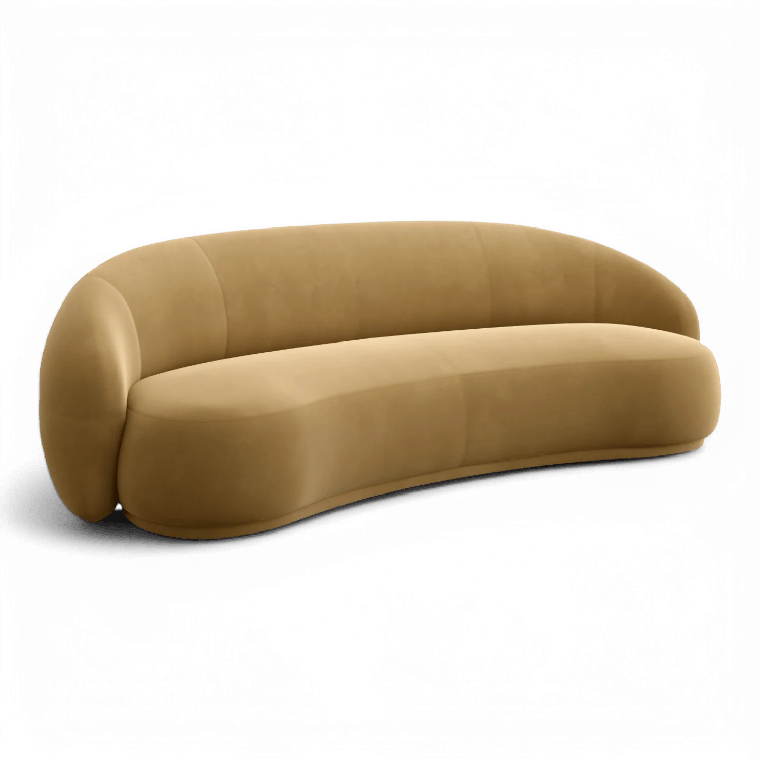 Nido Sofa Camel Velvet - Image 3