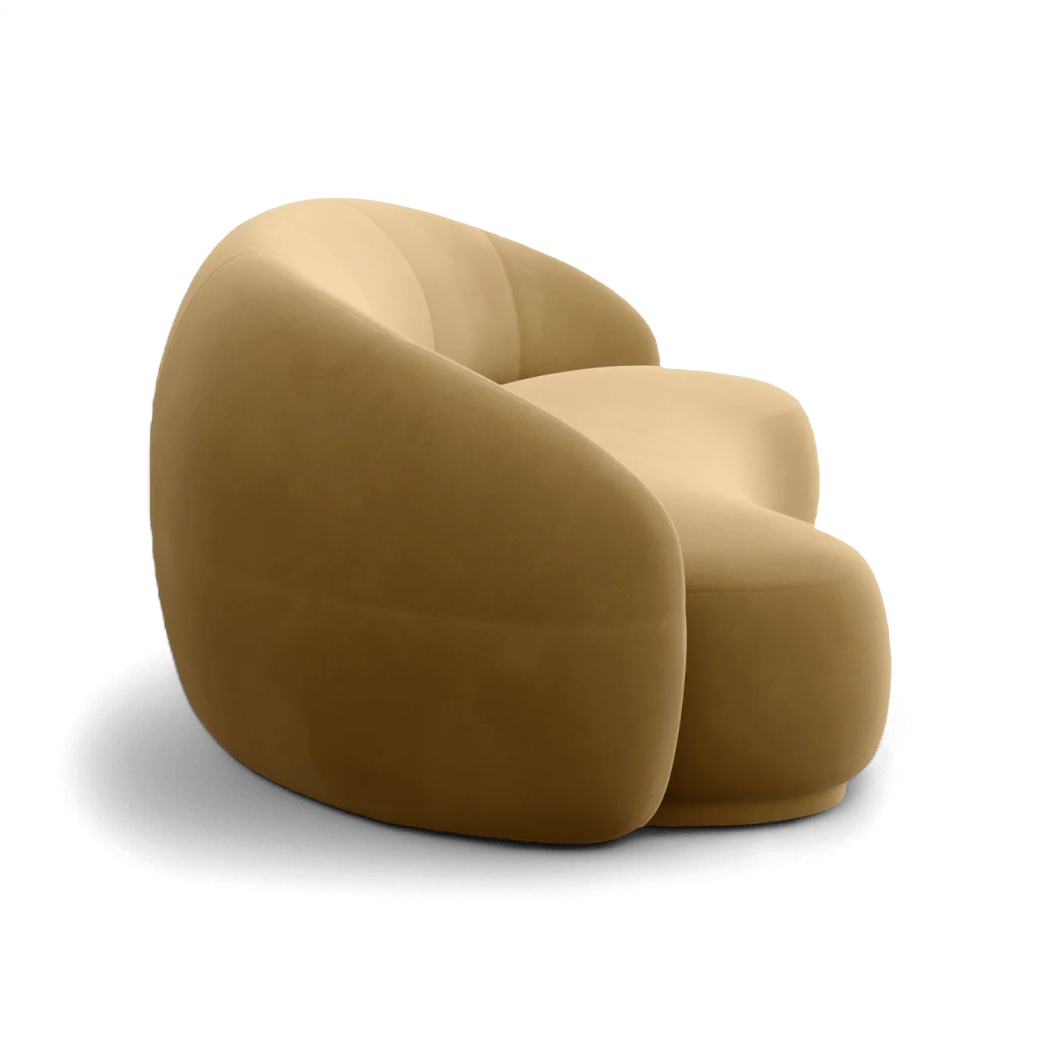 Nido Sofa Camel Velvet - Image 4