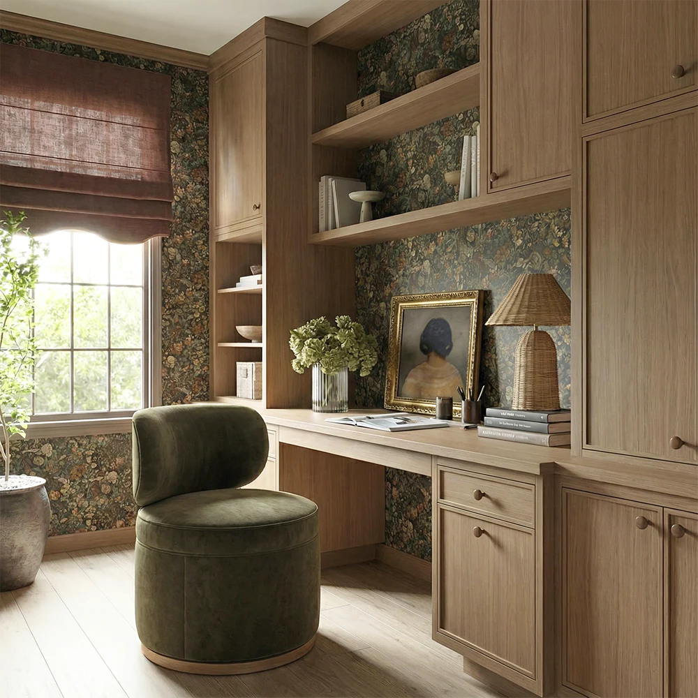 Ophelia Green Swivel Desk Chair - Image 6