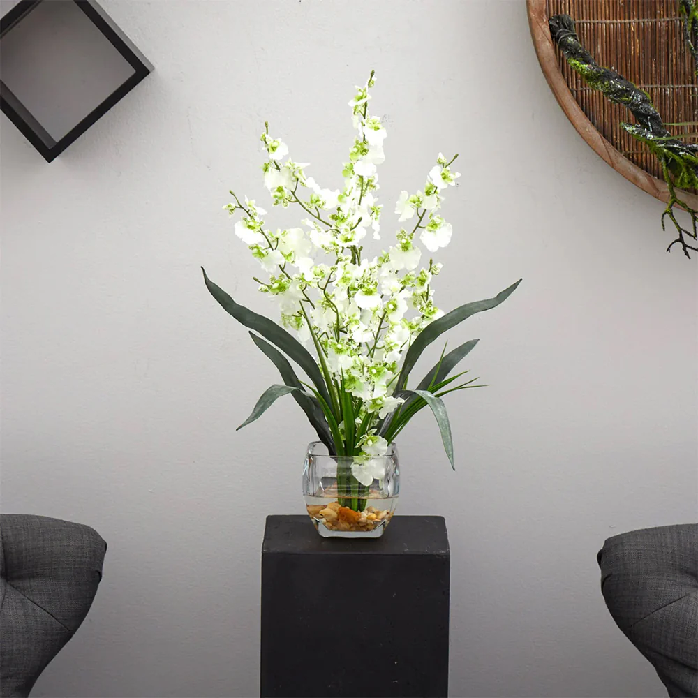 Orquid Muse Silk Flower Arrangment - Image 2