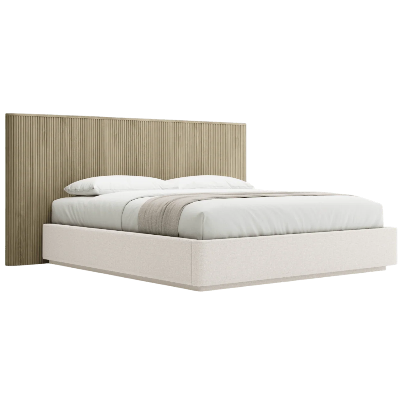 Oxford Bed Greige Oak - Image 3
