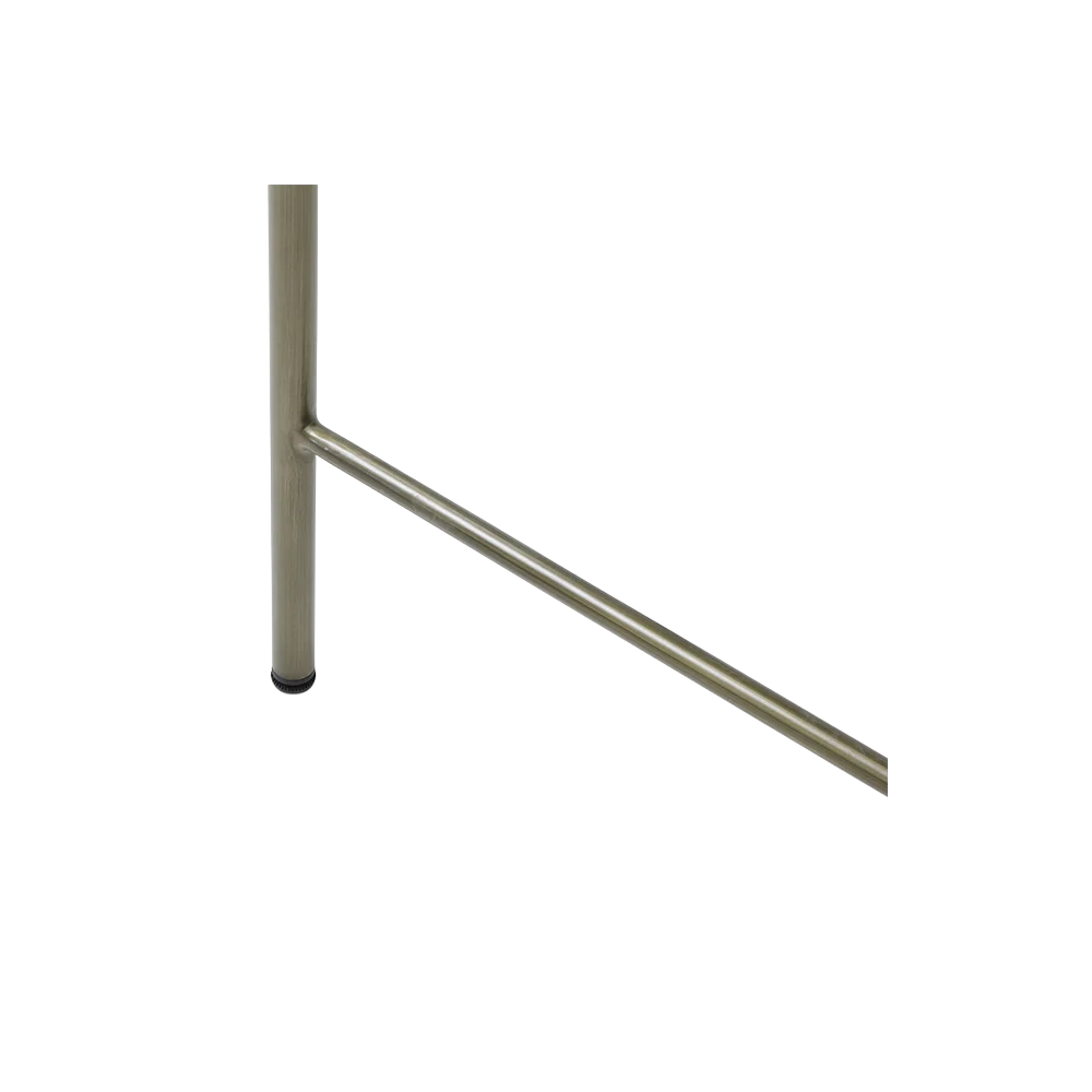 Oxford Counter Stool Mocha & Brass Frame - Image 8