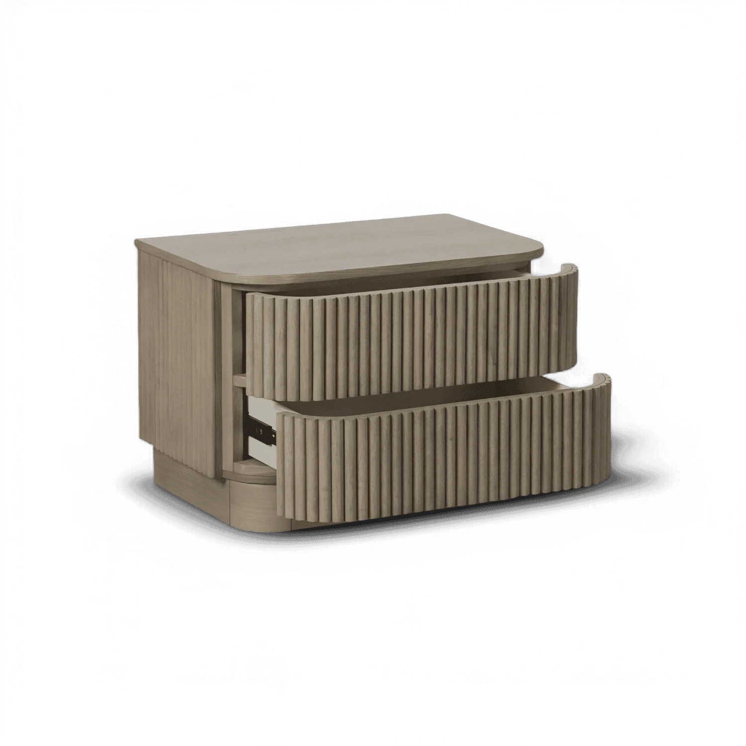 Oxford Nightstand Greige Oak - Image 3