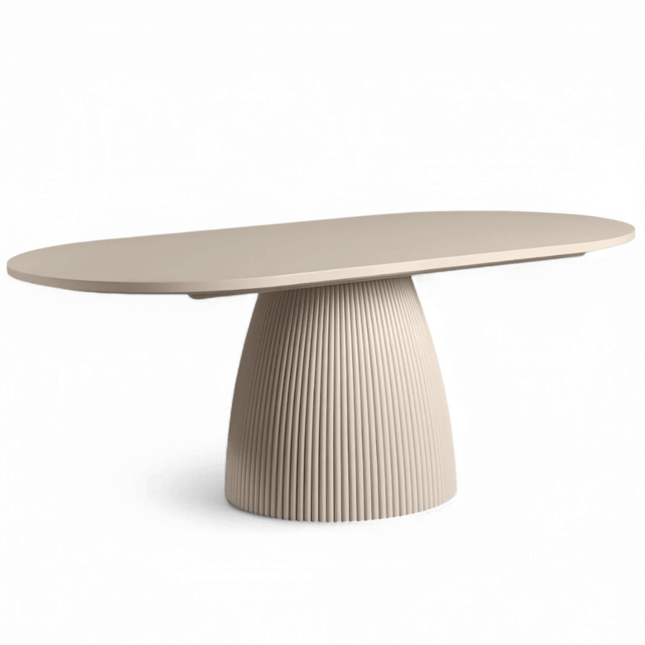 Oxford Rectangular Dining Table Alabaster - Image 3