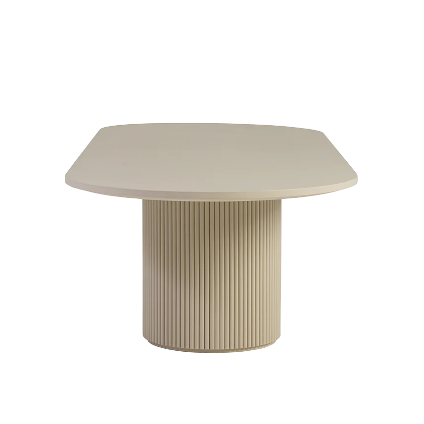 Oxford XL Dining Table Alabaster - Image 4