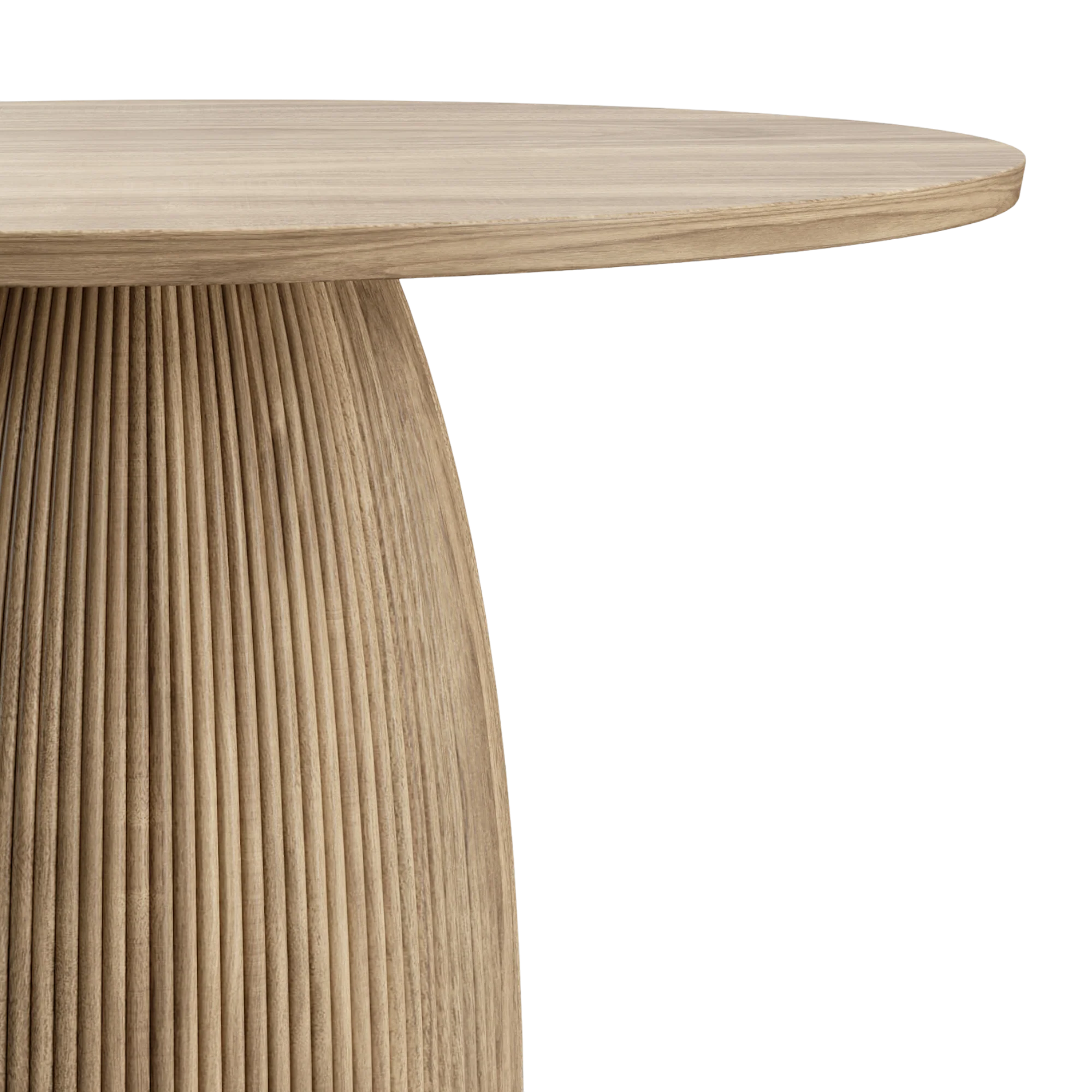 Oxford Round XS Dining Table Greige Oak - Image 4