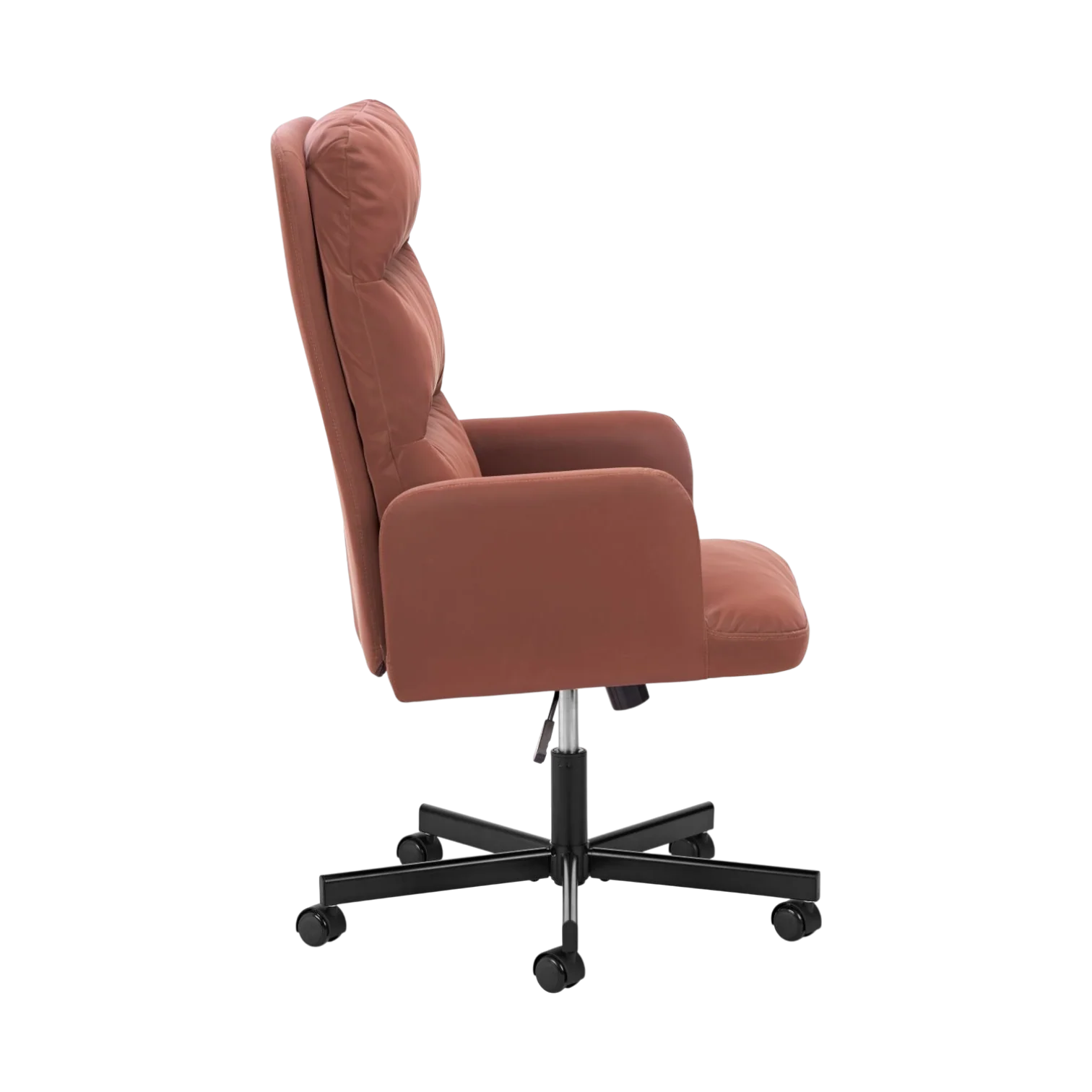 Plushon Office Chair Brown - Image 4