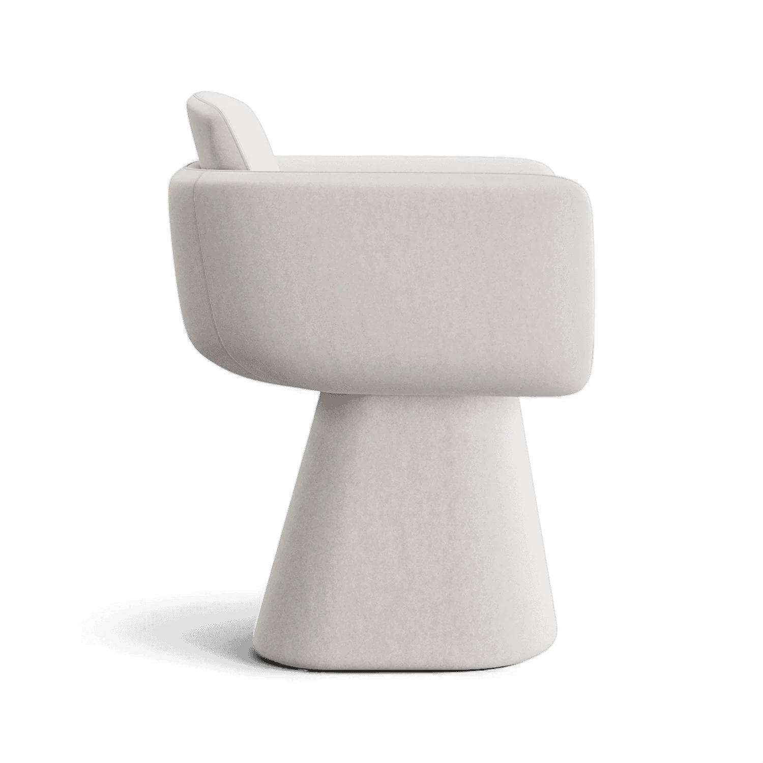 Rune Swivel Dining Chair Beige - Image 6